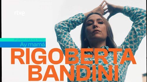 Rigoberta Bandini, candidata en el Benidorm Fest