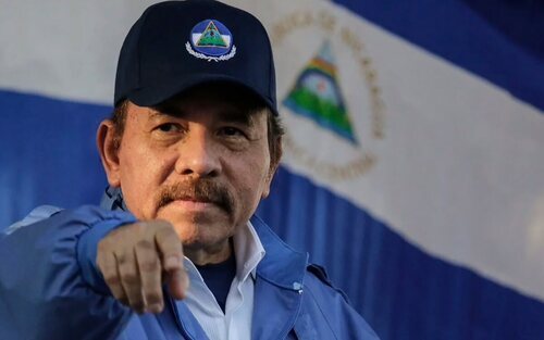 Daniel Ortega, presidente de Nicaragua