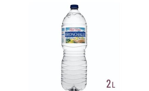 Mercadona retira de la venta las botellas de agua Bronchales de 2 litros