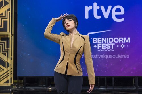Marta Sango trae personalidad al Benidorm Fest