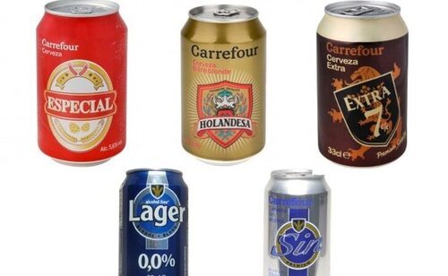 Quién fabrica cerveza de blanca Mercadona, Carrefour, Lidl, Dia, Alcampo y Aldi - Los Replicantes