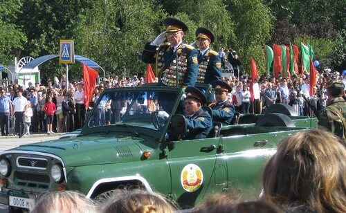 Desfile militar en la región separatista prorrusa de Transnitria (Moldavia)
