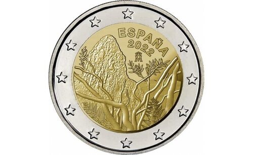 Moneda Garajonay 2 euros