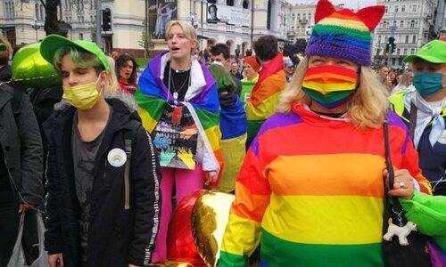 Marcha LGTBQ en Ucrania en 2018