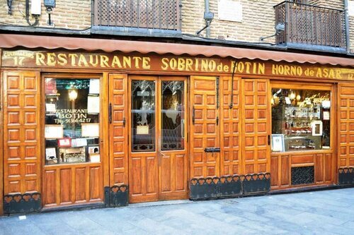 El restaurante Sobrino de Botín