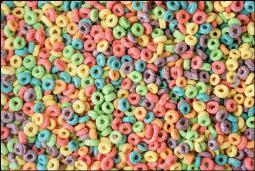 Cereales de colores