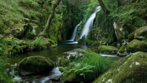 Cascada de Santa Leocadia