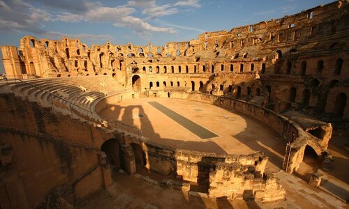 Coliseo El Djem en Túnez