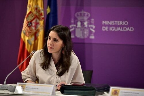 Irene Montero, ministra de Igualdad