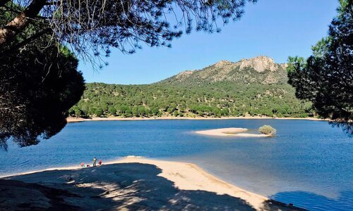 Pantano de San Juan en Madrid