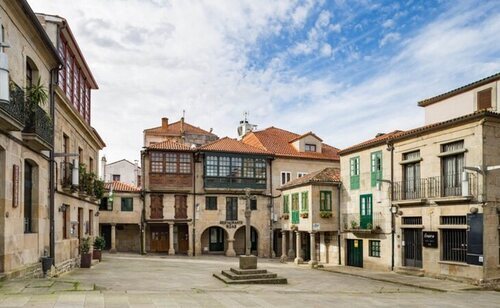 Plaza de la Leña en Pontevedra