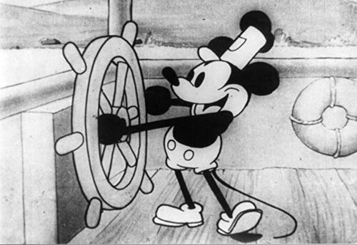 Primera versión de Mickey Mouse en 