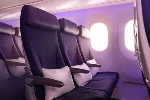 Más espacio en los asientos de turista para los vuelos de larga distancia de Air New Zealand