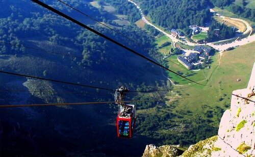 Fuente Dé es uno de los puntos más destacados de la comarca de Liébana en Cantabria