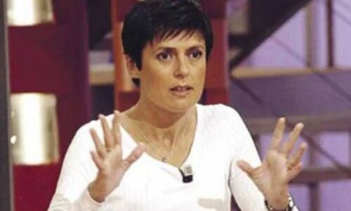 Eva Nasarre en una de sus últimas apariciones televisivas en 2004