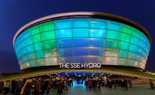 El OVO Hydro Arena de Glasgow