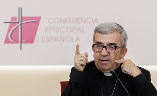 Luis Argüello, portavoz de la Conferencia Episcopal