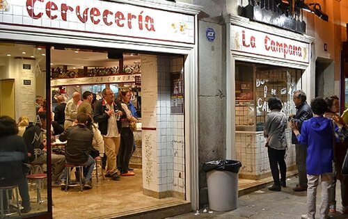 Bar La Campana, en Madrid