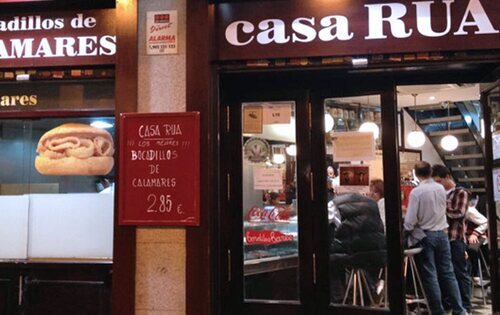 Bar Casa Rua, en Madrid