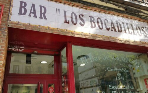 Bar Los Bocadillos, en Madrid