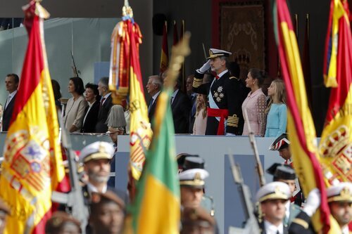Desfile militar del 12 de octubre, día de la Fiesta Nacional, de 2019