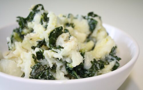 Colcannon, plato típico de Irlanda en Halloween