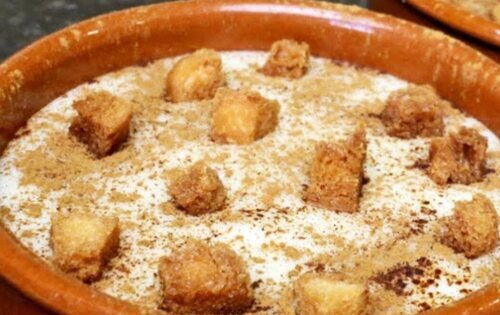 Gachas dulces, plato típico de Jaén en Halloween