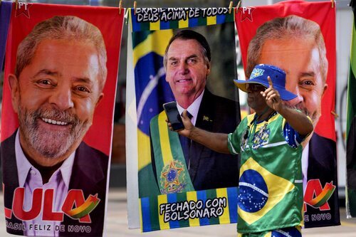 Elecciones en Brasil en segunda vuelta entre Lula da Silva y Jair Bolsonaro