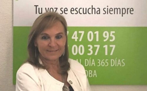 Josefina Santos Arévalo, miembro de la Junta Directiva y vocal de comunicación de la ONG Teléfono de la Esperanza