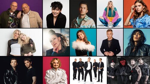 Candidatos del Melodifestivalen 2023 de Suecia para las Semifinales 3 y 4