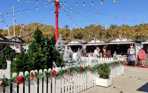 Mercadillo navideño de Málaga