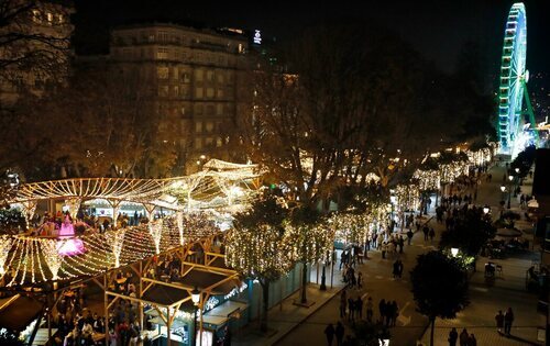 Mercadillo navideño de Vigo