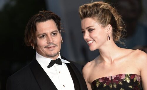 Johnny Depp y Amber Heard mientras estaban juntos