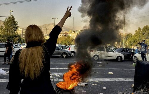 Protestas de las mujeres en Irán