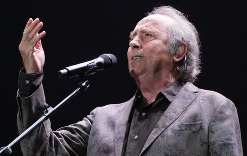 Joan Manuel Serrat en su última gira, 