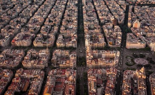 Barcelona desde el aire