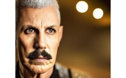 Freddie Mercury 30 años después de su muerte según Stable Diffusion