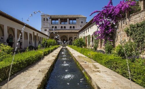 Jardines del Generalife de Granada