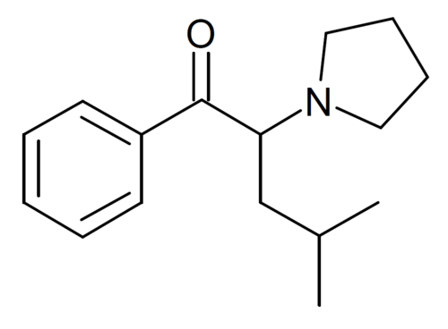 Estructura química del Alpha PHIP