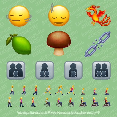 Nuevos emojis que llegarán finales de 2023 y principios de 2024