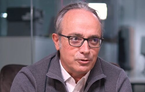El periodista Alfredo Urdaci en 2022