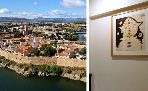 Panorámica de Buitrago y Museo Picasso