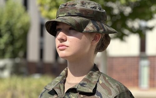 La princesa Leonor en la Academia Militar de Zaragoza