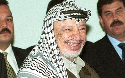 Yasir Arafat, primer presidente de la Autoridad Nacional Palestina