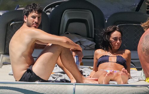 Sebastián Yatra y Aitana durante sus vacaciones en Ibiza en 2023