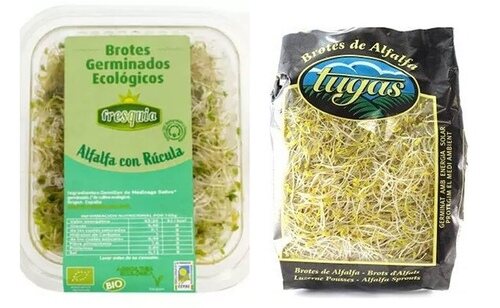 Productos afectados en la alerta alimentaria