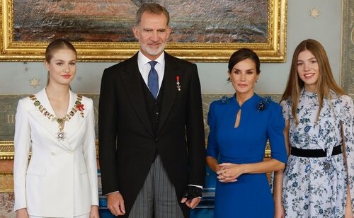 Leonor recibe el toisón de oro