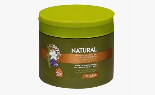 Mascarilla Natural Deliplus todo tipo de cabello