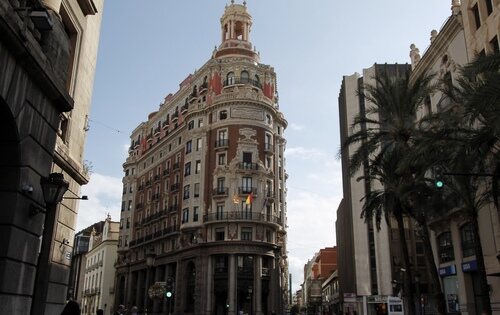 Sede de CaixaBank en Valencia