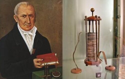 Alessandro Volta y la pila voltaica